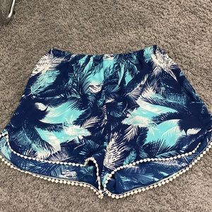Palm tree shorts